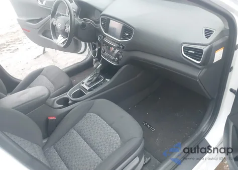 2017 Hyundai Ioniq Hybrid Sel z USA, uszkodzony, nr VIN KMHC75LC1HU031883